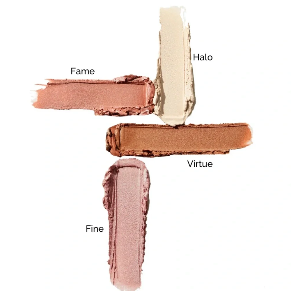 🎁 Laritzy Cosmetics Cream Highlighter in Shade: Virtue (True Gold) NIB